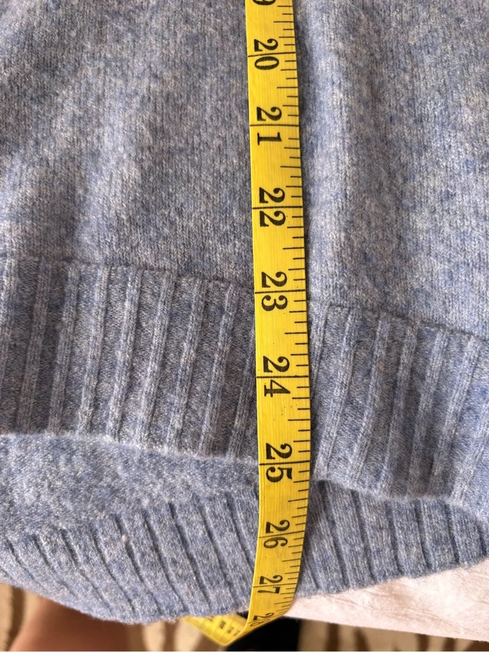J.Crew Turtleneck Sweater Supersoft Yarn Wool Alpaca M Baby Blue Career Academia
